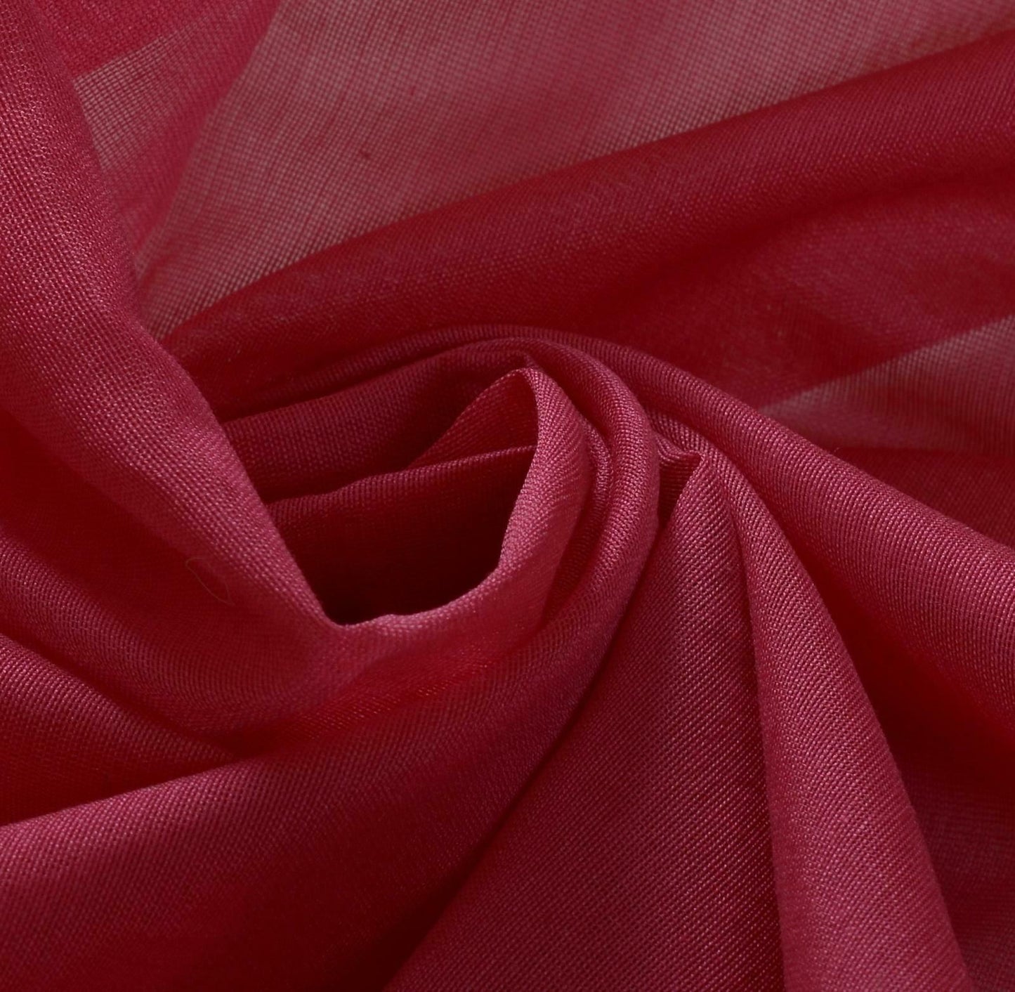 Woven Cotton Blend Indian Long Stole Banaras Ganga Ghat Dupatta Deep Deep Pink