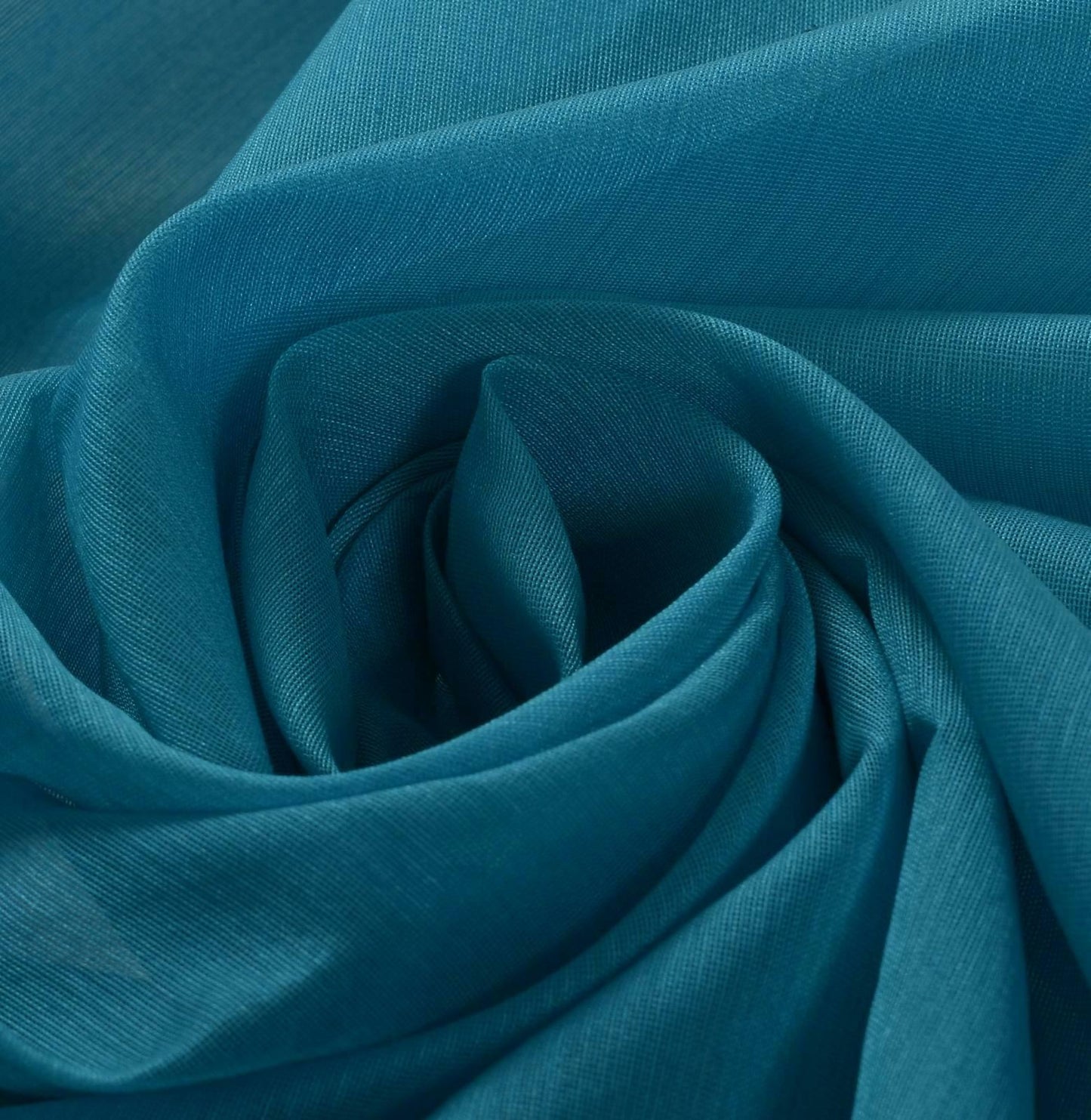 Woven Cotton Blend Indian Long Stole Banaras Ganga Ghat Dupatta Deep Blue