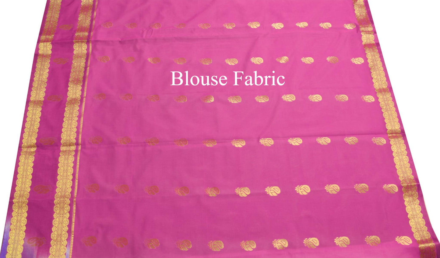 Indian Green Purple Sari Banarasi Art Cotton Saree with Blouse Gold Zari Woven