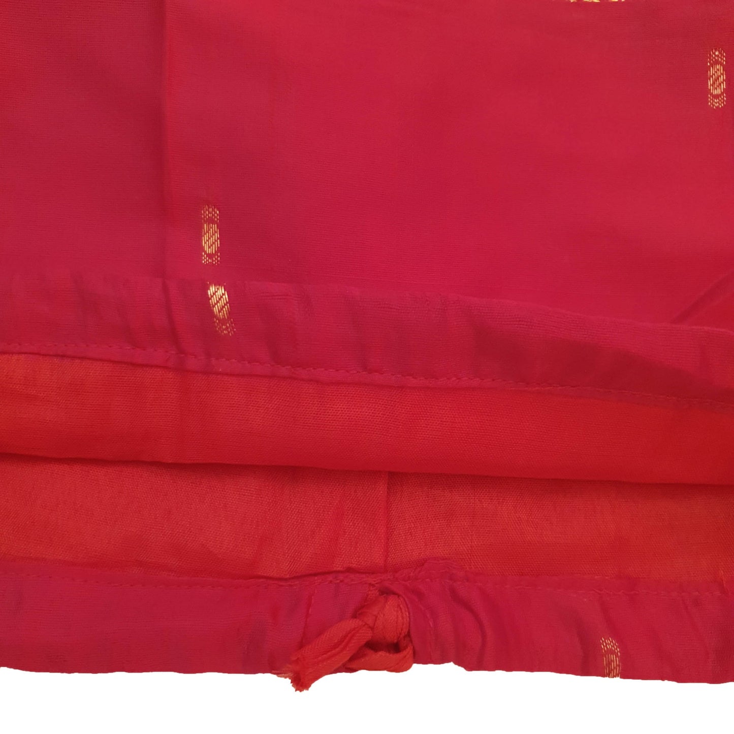 30x15 Inch Red Bolster Cover Indian Woven Zari Brocade Banarasi Silk Elephant