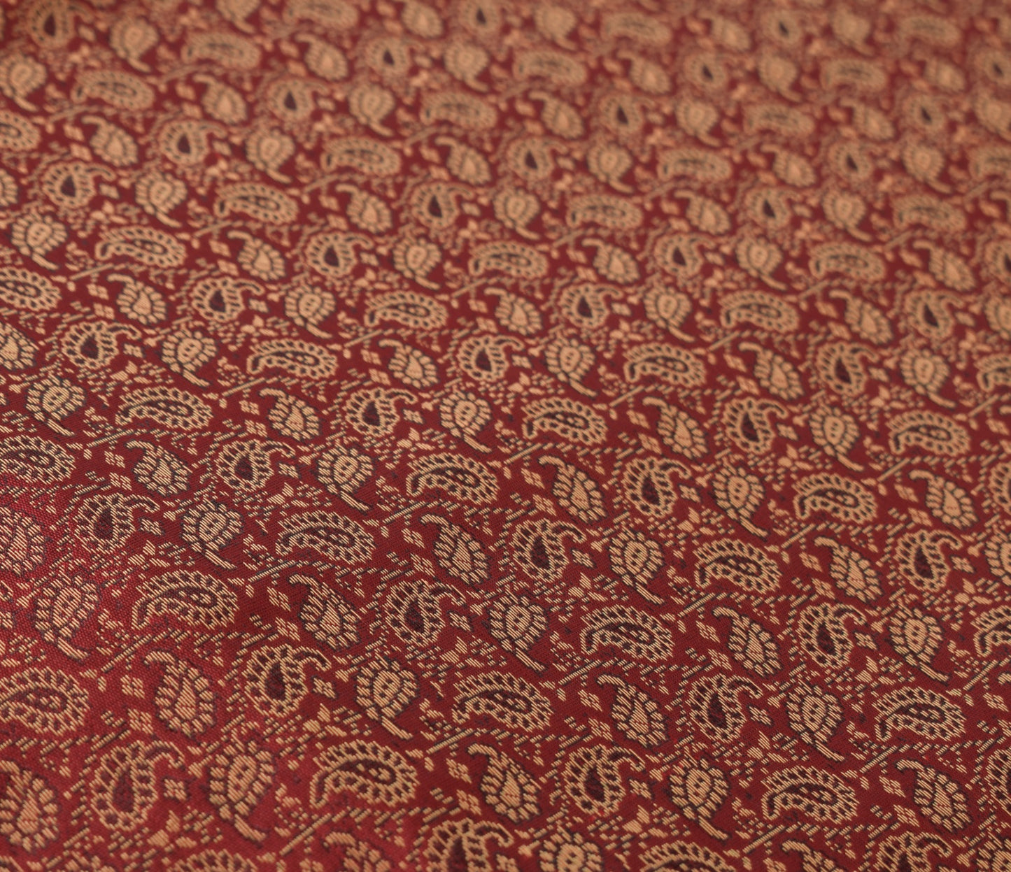 Banarasi Ethnic Maroon Diwan Set Cushion & Bolster Cover Silk Woven Zari Brocade