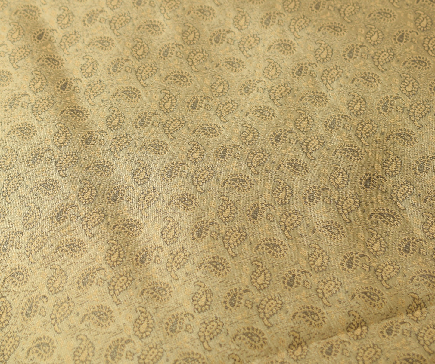 Rich Brown Banarasi Diwan Set – Silk Woven Zari Brocade Cushion & Bolster Cover