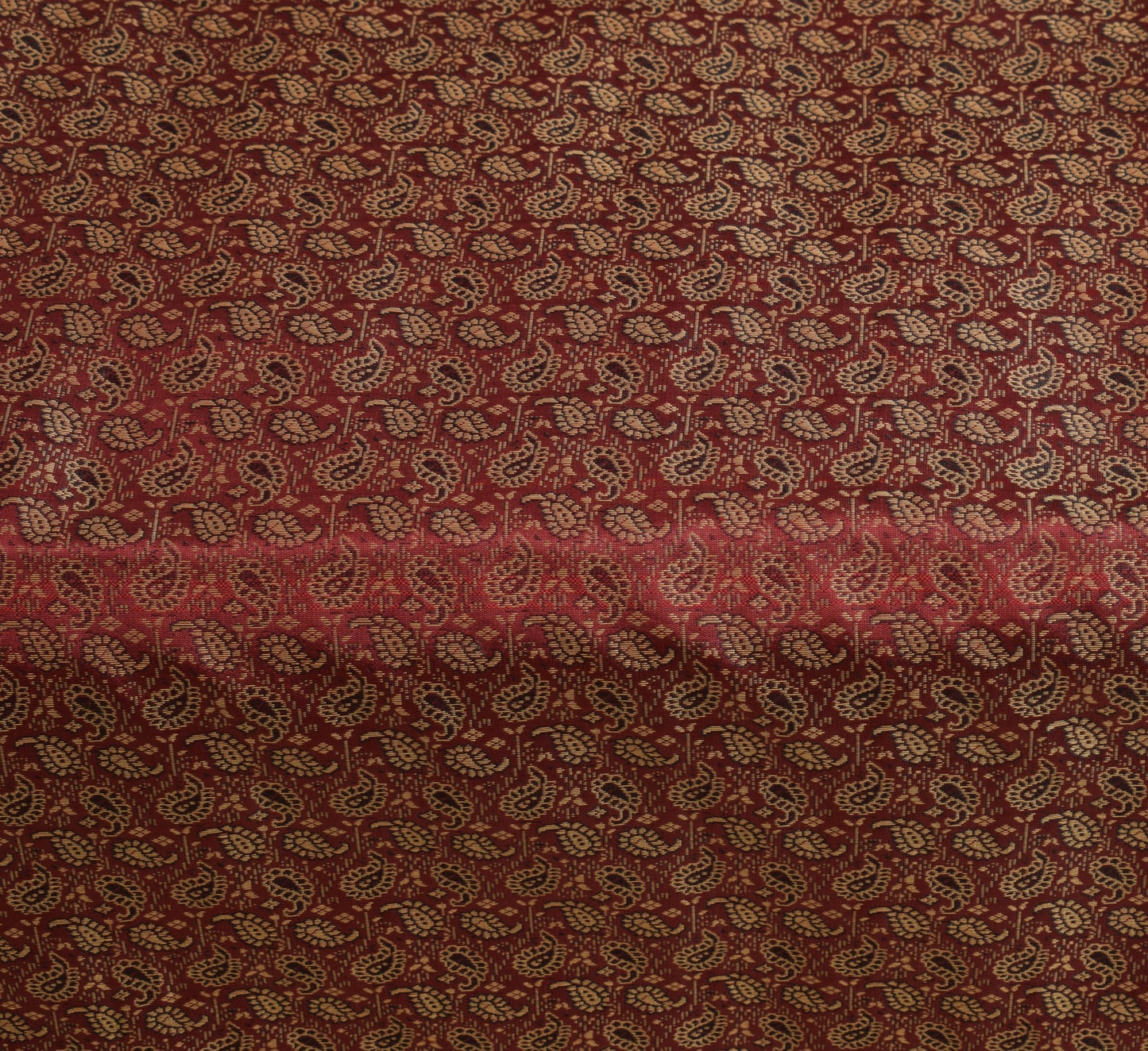 Maroon Banarasi Diwan Set Cushion & Bolster Cover Silk & Woven Zari Brocade