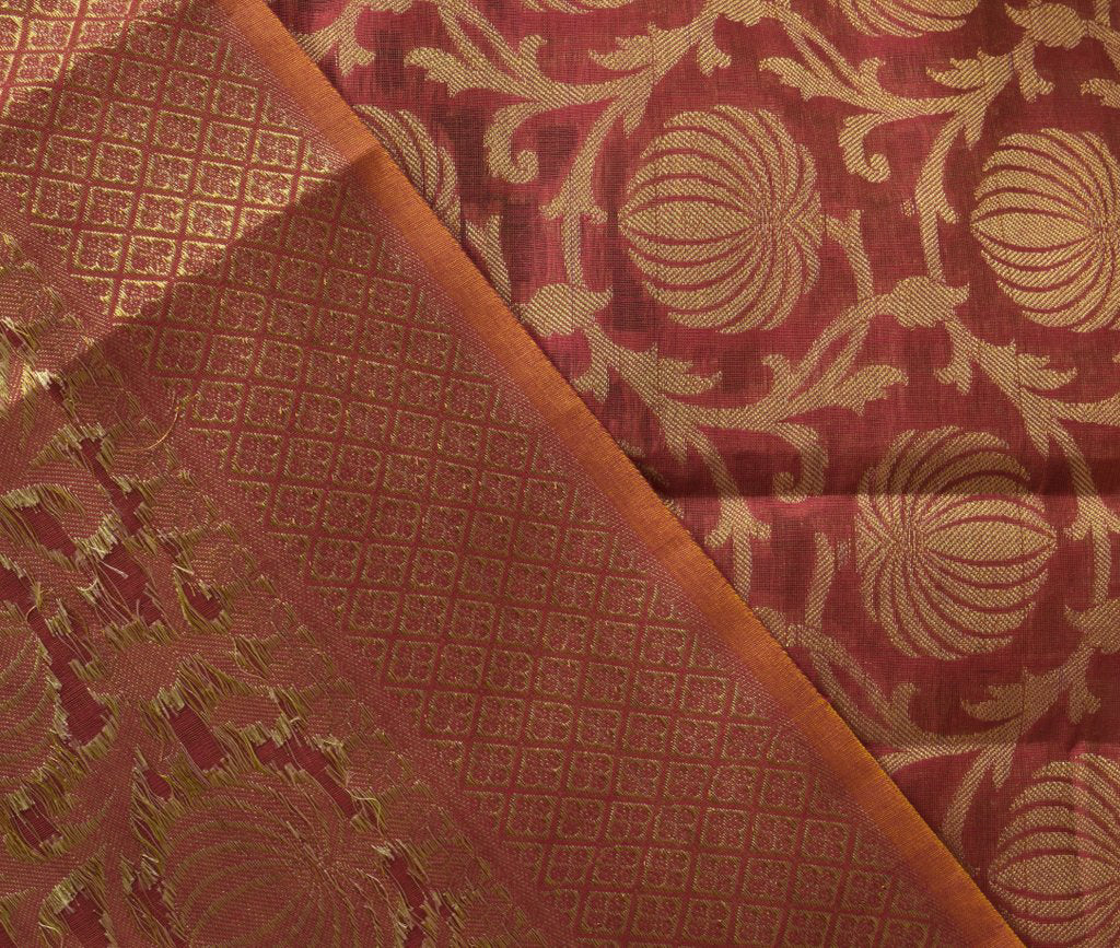 Pink Banarasi Dupatta Indian Art Silk Woven Zari Brocade Long Stole Scarves