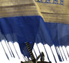 Blue Banarasi Dupatta Indian Art Silk Woven Zari Brocade Long Stole Scarves Wrap