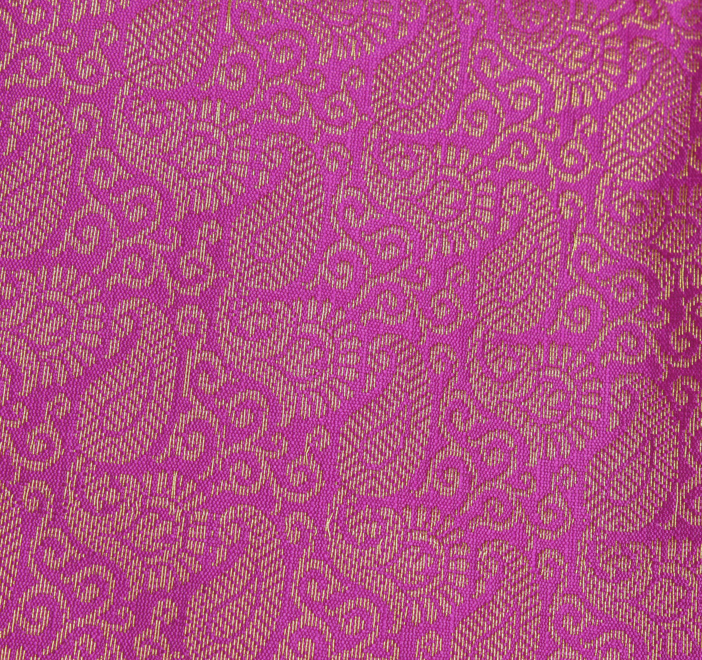Purple Banarasi Dupatta Indian Art Silk Woven Zari Brocade Long Stole Scarves