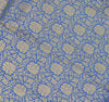 Blue Banarasi Dupatta Indian Art Silk Woven Zari Brocade Long Stole Scarves