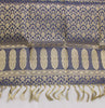 Blue Banarasi Dupatta Indian Art Silk Woven Zari Brocade Long Stole Scarves