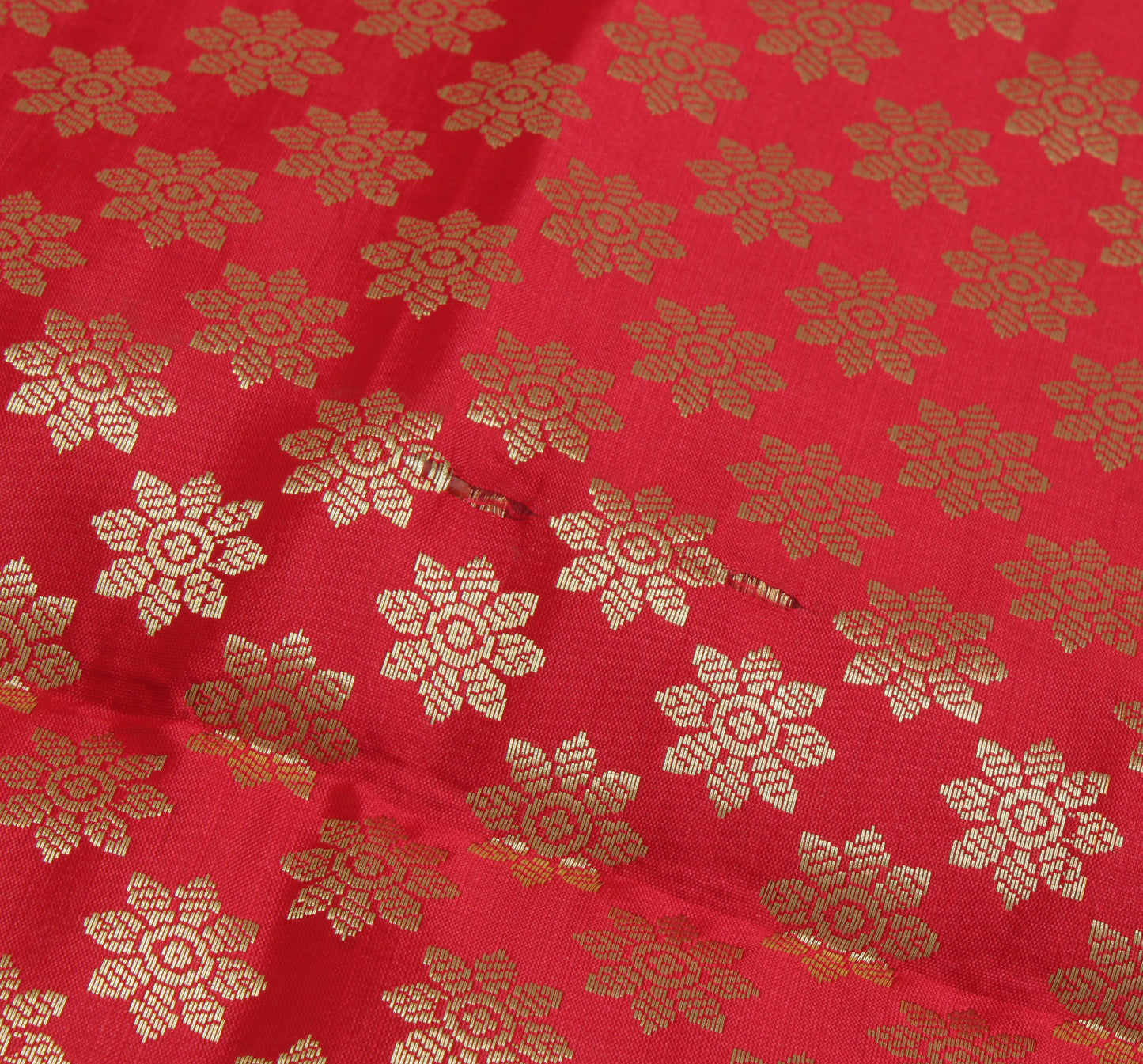 Red Banarasi Dupatta Indian Art Silk Woven Zari Brocade Long Stole Scarves