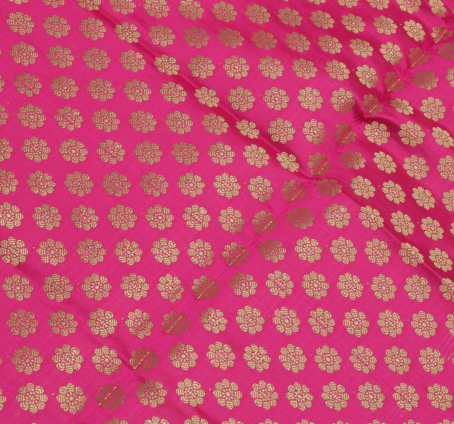 Pink Banarasi Dupatta Indian Art Silk Woven Zari Brocade Long Stole Scarves