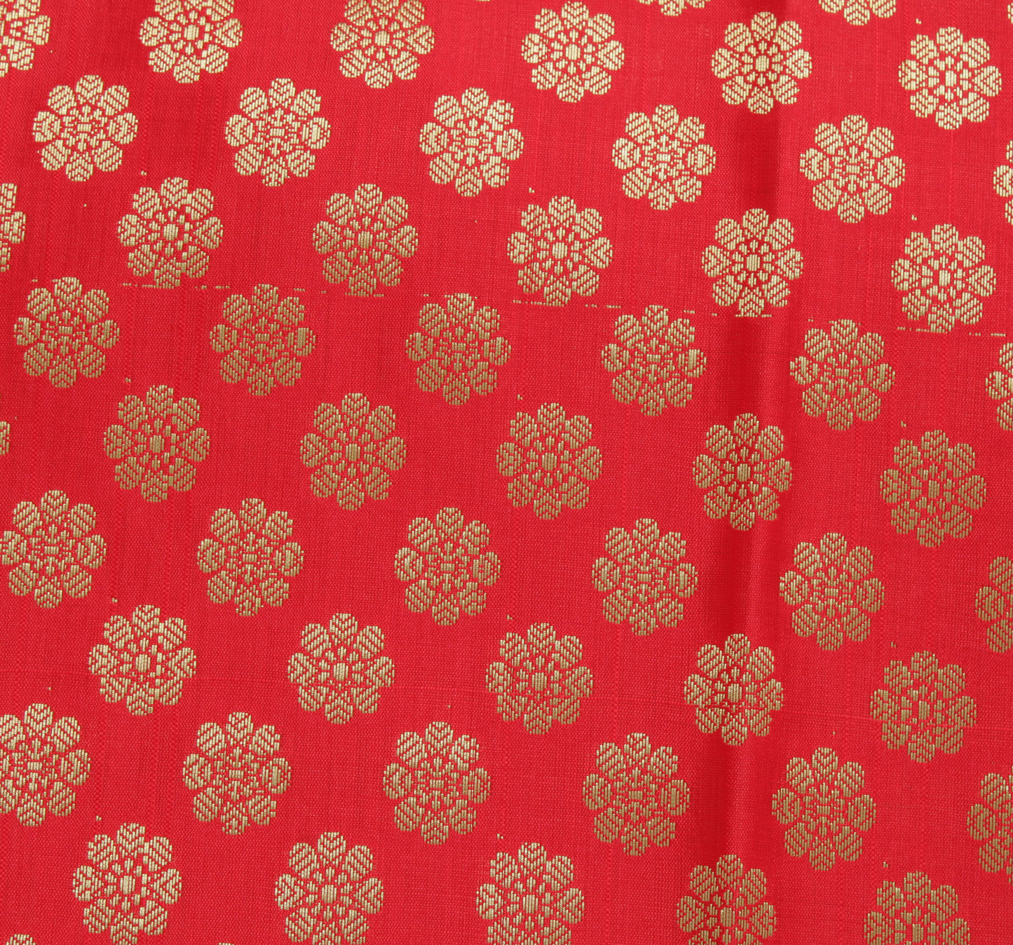 Red Banarasi Dupatta Indian Art Silk Woven Zari Brocade Long Stole Scarves