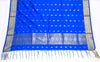 Blue Banarasi Dupatta Indian Art Silk Woven Zari Brocade Long Stole Scarves