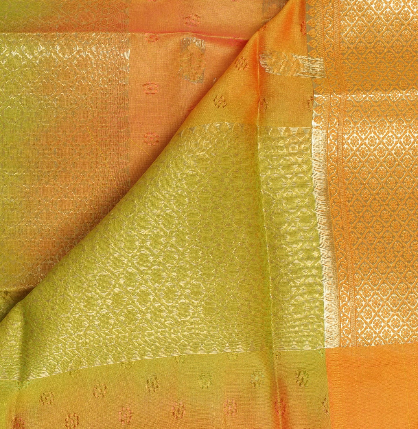 Multi-Color Banarasi Dupatta Indian Art Silk Woven Zari Brocade Long Scarves