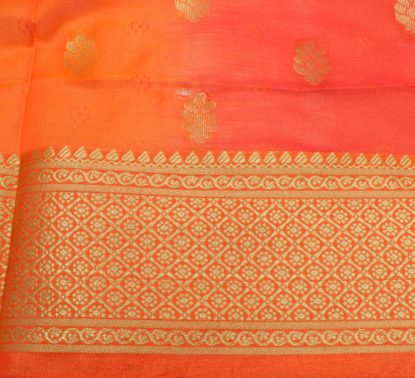 Multi-Color Banarasi Dupatta Indian Art Silk Woven Zari Brocade Long Stole Veil