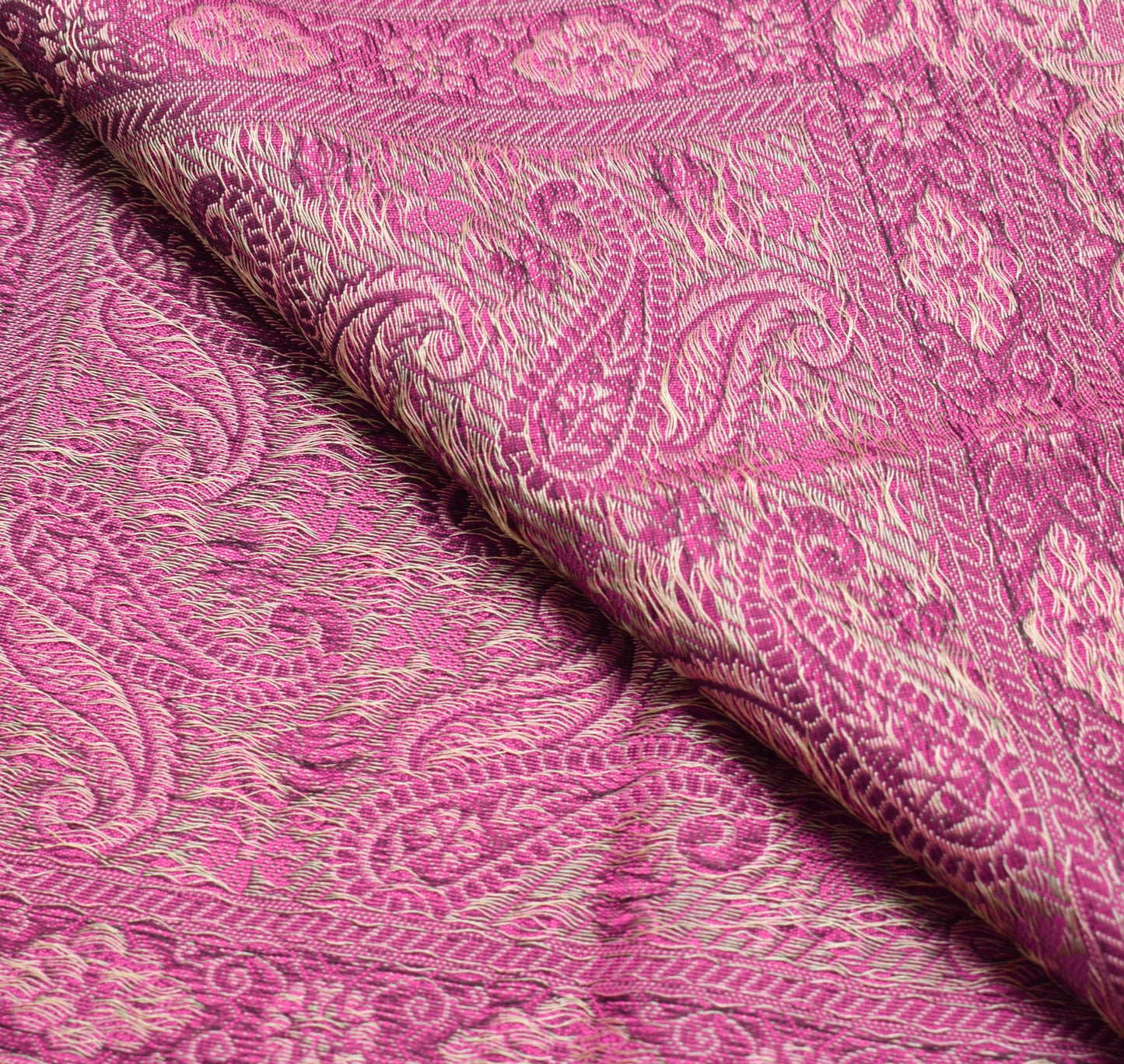 Long Stole Indian Art Silk Woven Banarasi Soft Women Dupatta