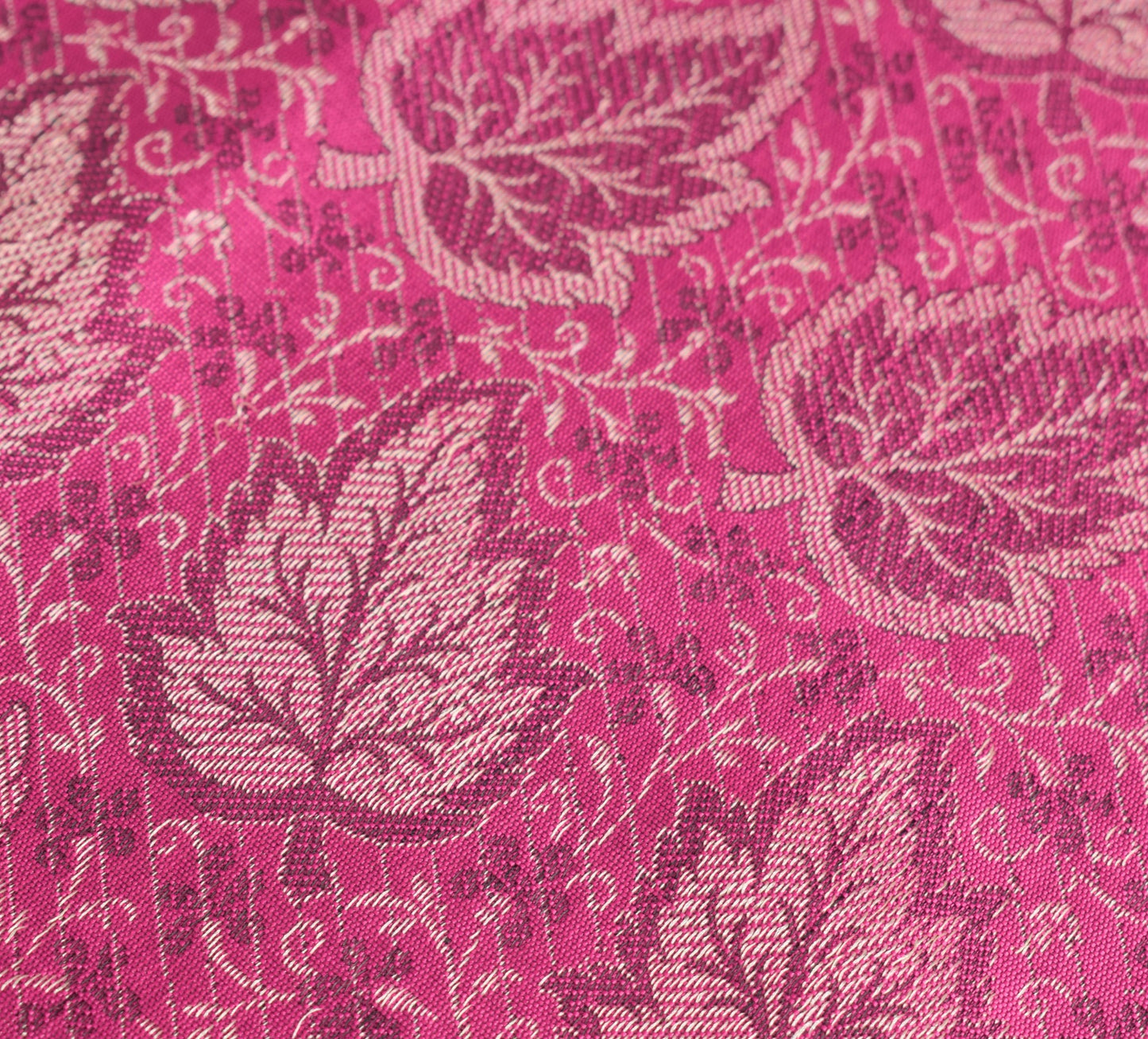 Long Stole Indian Art Silk Woven Banarasi Soft Dupatta Pink