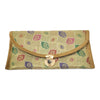 Beige Clutch Women's Purse Woven Zari Brocade Banarasi Fabric 5 Pocket Hand Bags