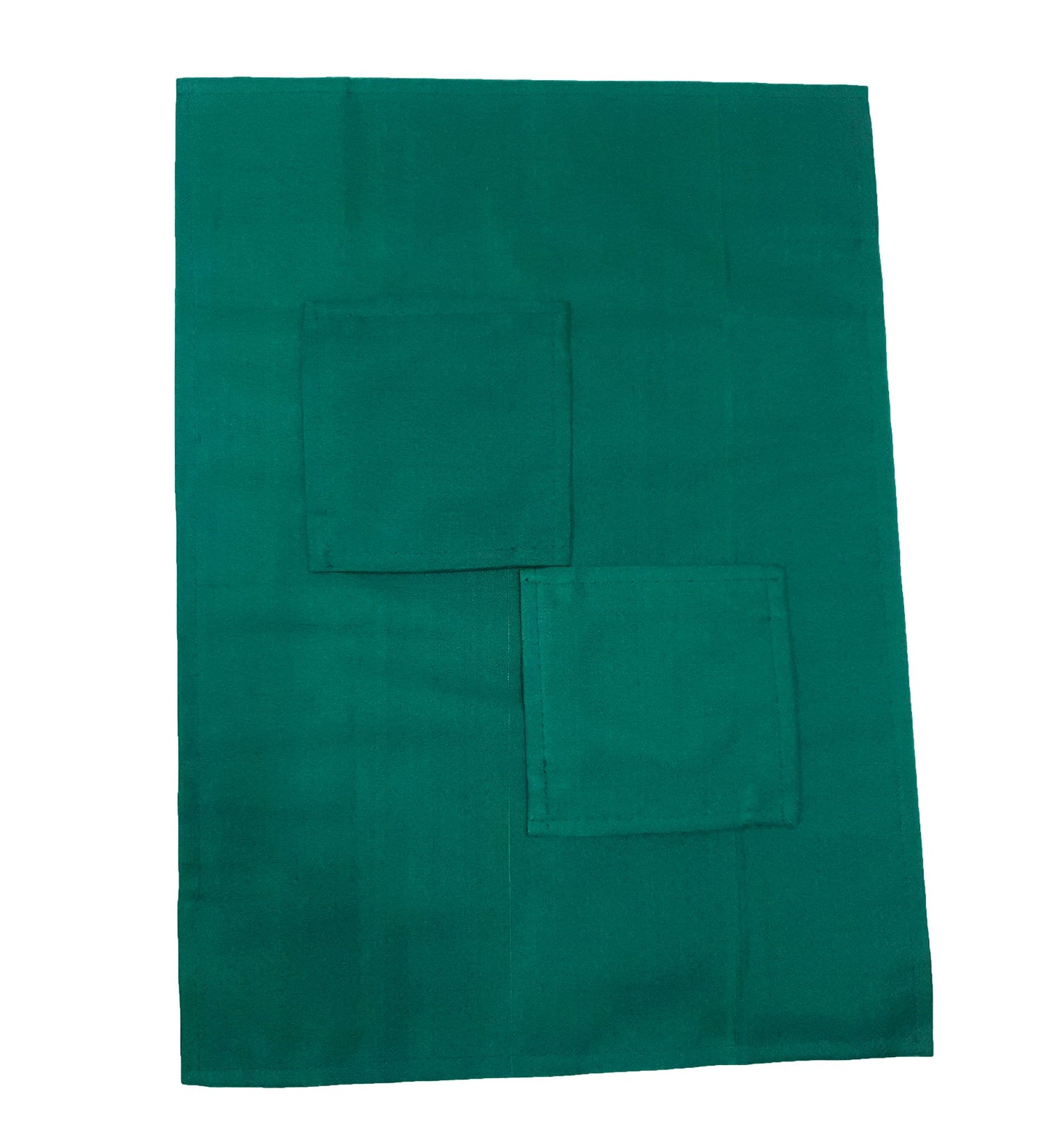 13PC Table Runner Dark Green Banarasi Silk Brocade Paisley Indian Decor Gift