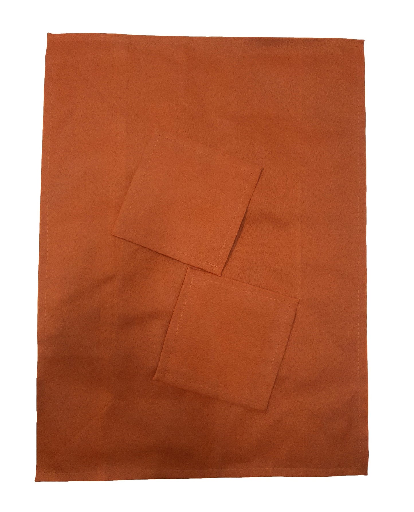 13 PC Indian Banarasi Silk Table Runner – Brown Brocade Paisley Decor Gift Cloth