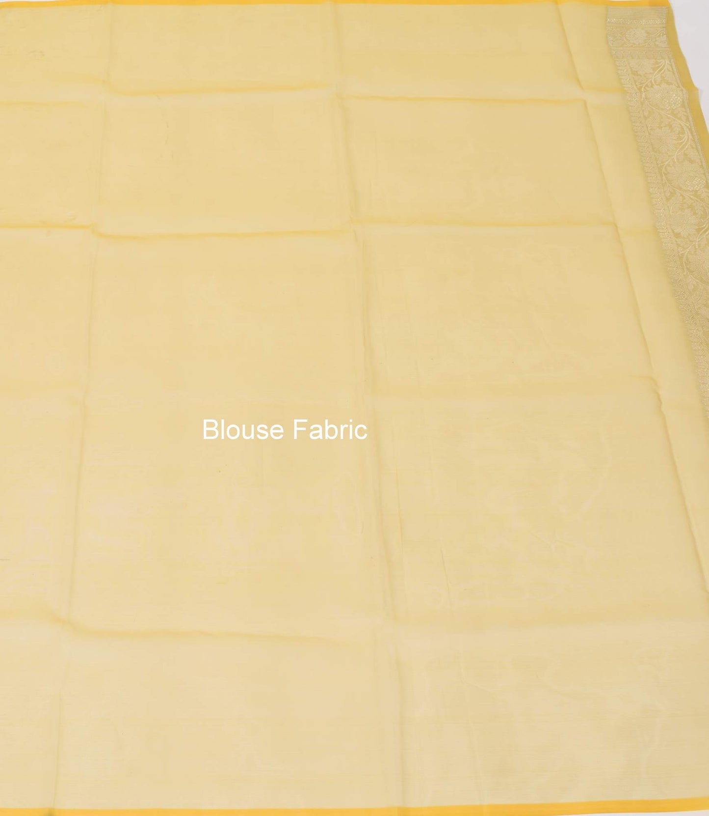Banarasi Organza Saree with Zari Woven Big Floral Buta Rich Pallu & Border