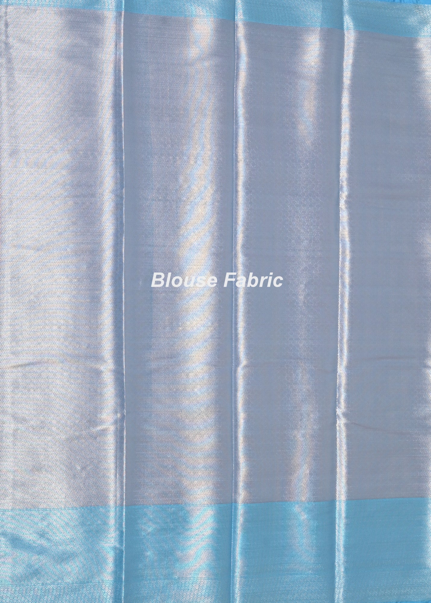 Banarasi Vastra Chanderi Silk Woven Saree with Silver Zari Brocade Floral Zaal