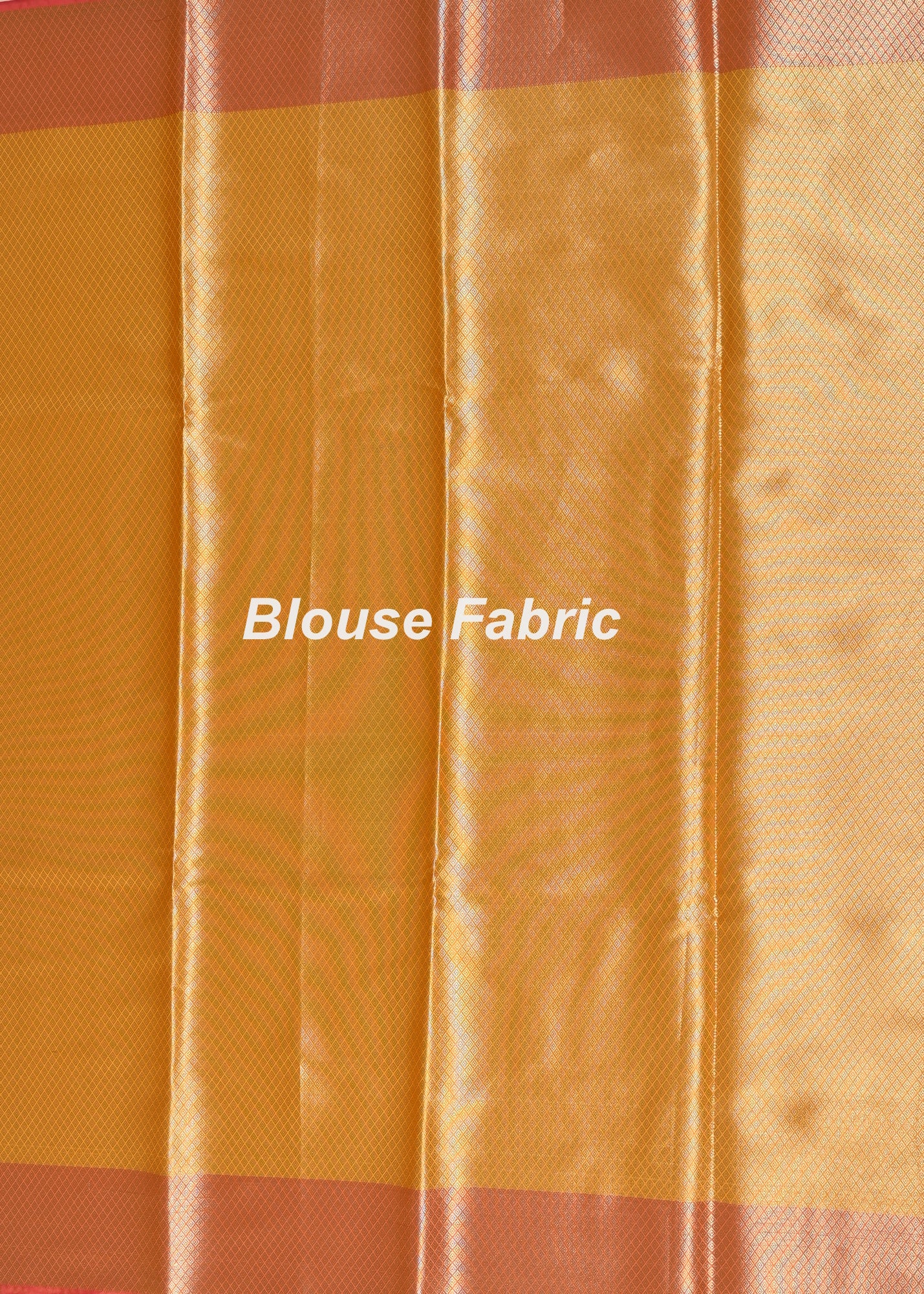 Banarasi Vastra Semi Katan Silk Woven SarI Golden Zari Buta Floral Border Yellow