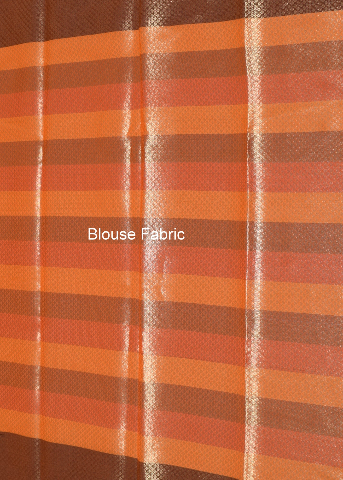 Banarasi Vastra Chanderi Silk Gharchola Pattern Zari Woven Saree Orange Saree