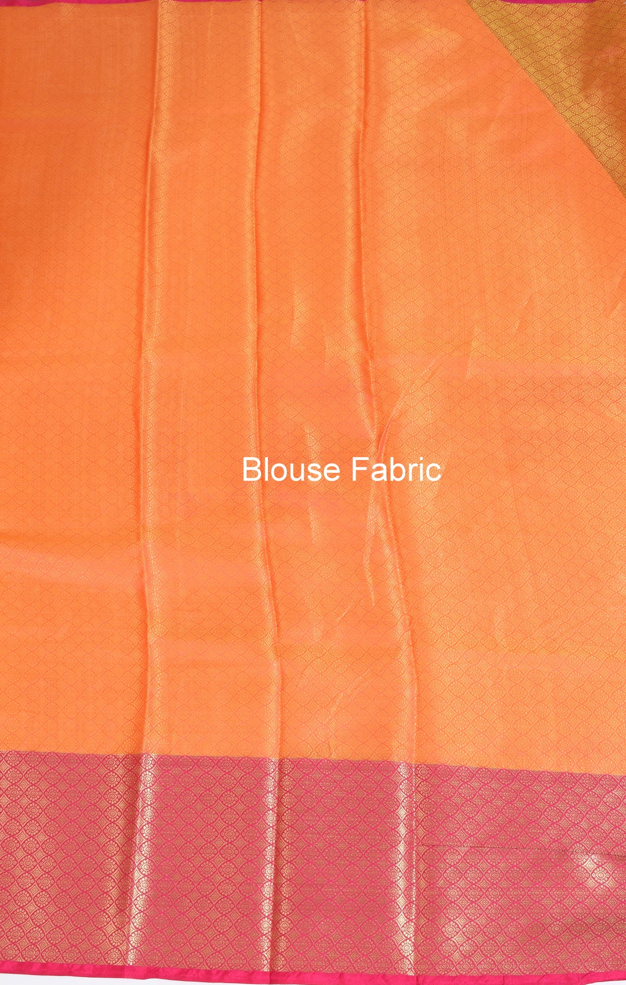 Banarasi Vastra Kora Silk Tanchoi Saree Zari & Resham Woven Skirt Border Yellow