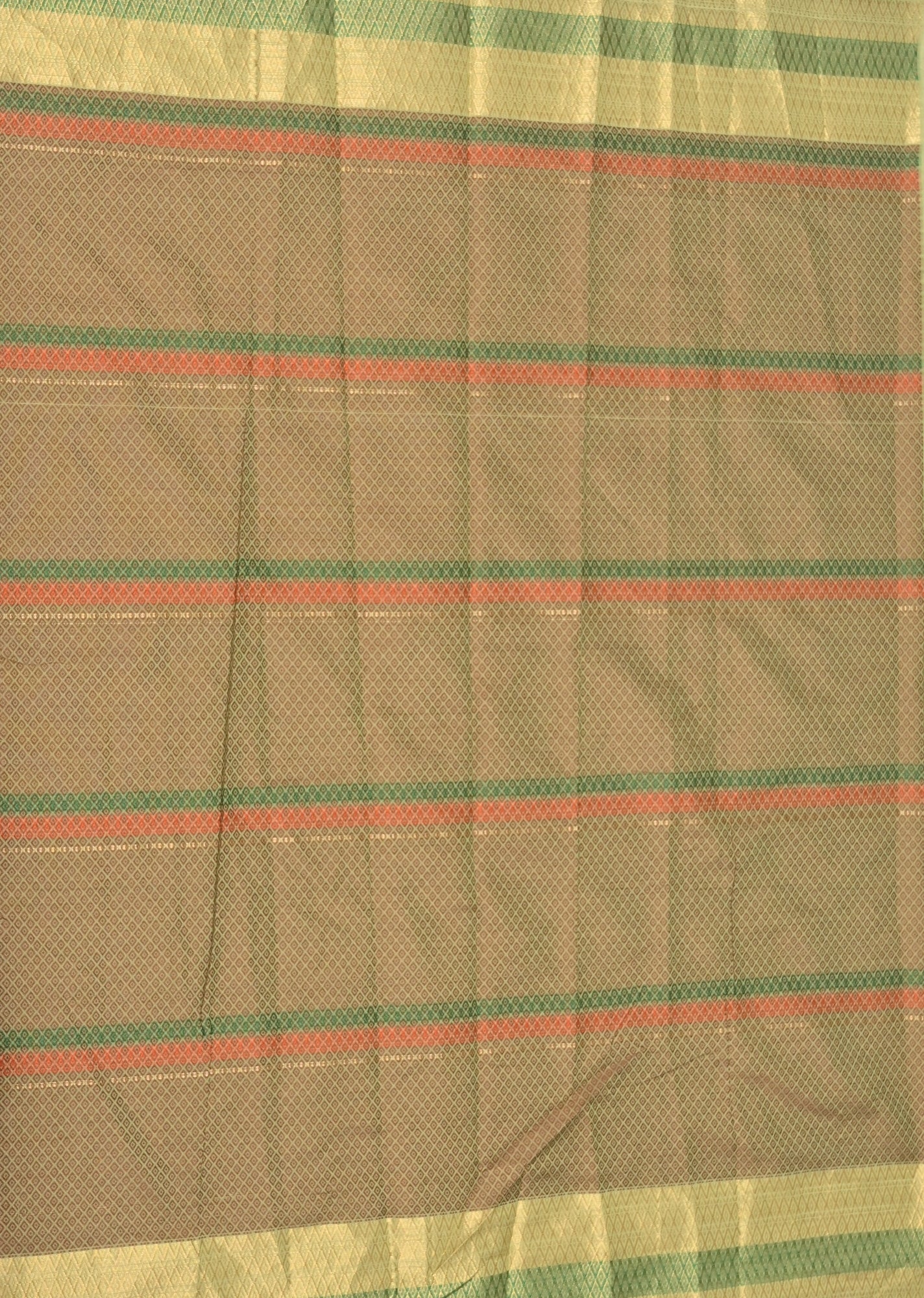 Banarasi Vastra Chanderi Silk Saree with Resham Tilfi Buta Floral Zari Border
