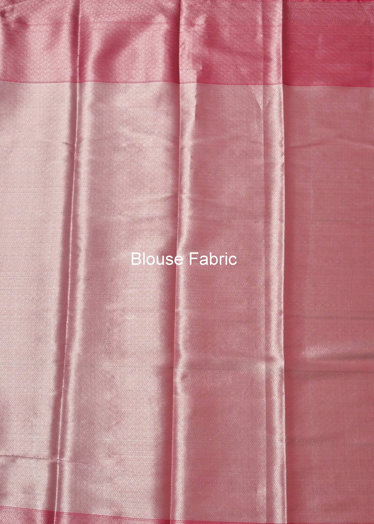 Banarasi Vastra Chanderi Silk Woven Saree with Silver Zari Brocade Floral Zaal