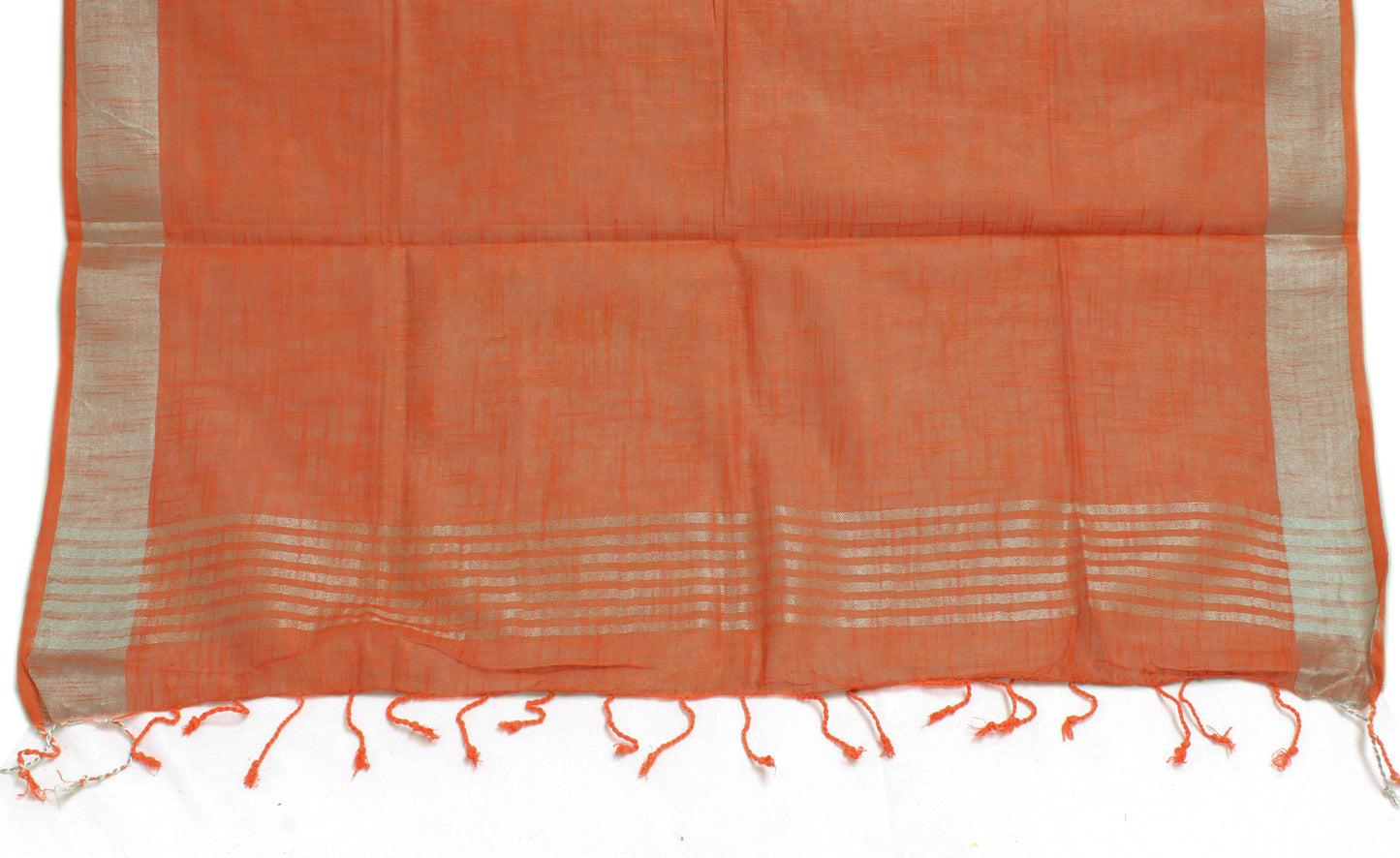 Cotton Silk Peach Dress Material Woven Bhagalpuri Salwar Kameez Dupatta Set