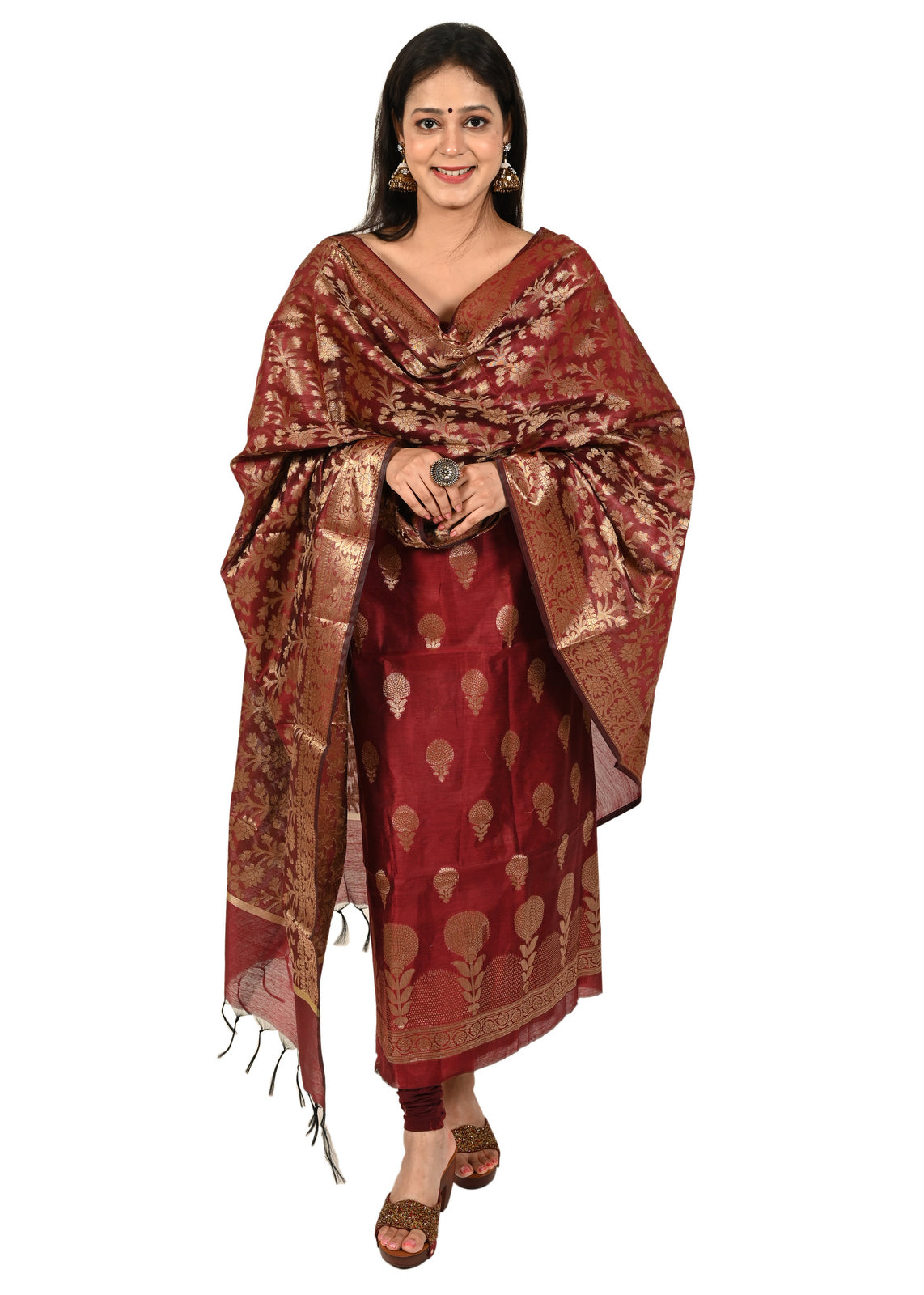 Banarasi Salwar Kameez Dupatta Sets