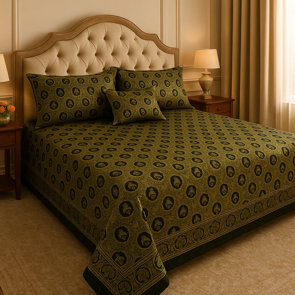 Banarasi Brocade Bed Cover Sets