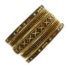Indian Bangles Set of 26 Ethnic Bracelets Traditional Churi Antique Green 2-8