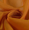 Woven Cotton Blend Indian Long Stole Banaras Ganga Ghat Dupatta Deep Mustard
