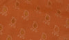 Indian Art Silk Sari Woven Zari & Self Brocade Wedding Saree Fabric Orangish Pea