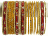 Indian Bangles Set Ethnic Traditional Bracelets Bollywood Bridal Churi 2.6 Gold