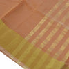 Zari Woven Pallu Border Indian Cotton Blend Plain Saree Sari Fabric