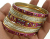 Indian Bangles Set of 26 Ethnic Bracelets Belly Dance Churi Kangan White 2.10