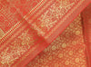 Banarasi Dupatta Indian Art Silk Woven Zari Brocade Long Stole Red