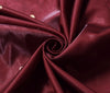 Banarasi Brocade Art Satin Silk Saree Maroon Green Zari Embroidered Sari Fabric