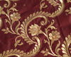 Banarasi Brocade Art Satin Silk Saree Maroon Green Zari Embroidered Sari Fabric