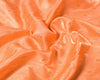 Indian Art Silk Sari Woven Zari & Self Brocade Wedding Saree Fabric Orangish Pea