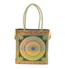 Banarasi Silk Hand Bag Woven Zari Brocade Tote Bag  / Shoulder Handbags with Golden Tassels Nice item to Gift