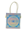 Banarasi Silk Hand Bag Woven Zari Brocade Tote Bag  / Shoulder Handbags with Golden Tassels Nice item to Gift