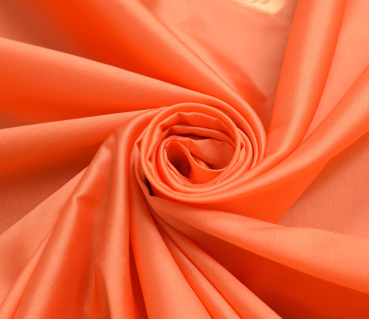 Banarasi Art Silk Saree Blouse Fabric Peach Leaves Gold Zari Weaving Indian Sari