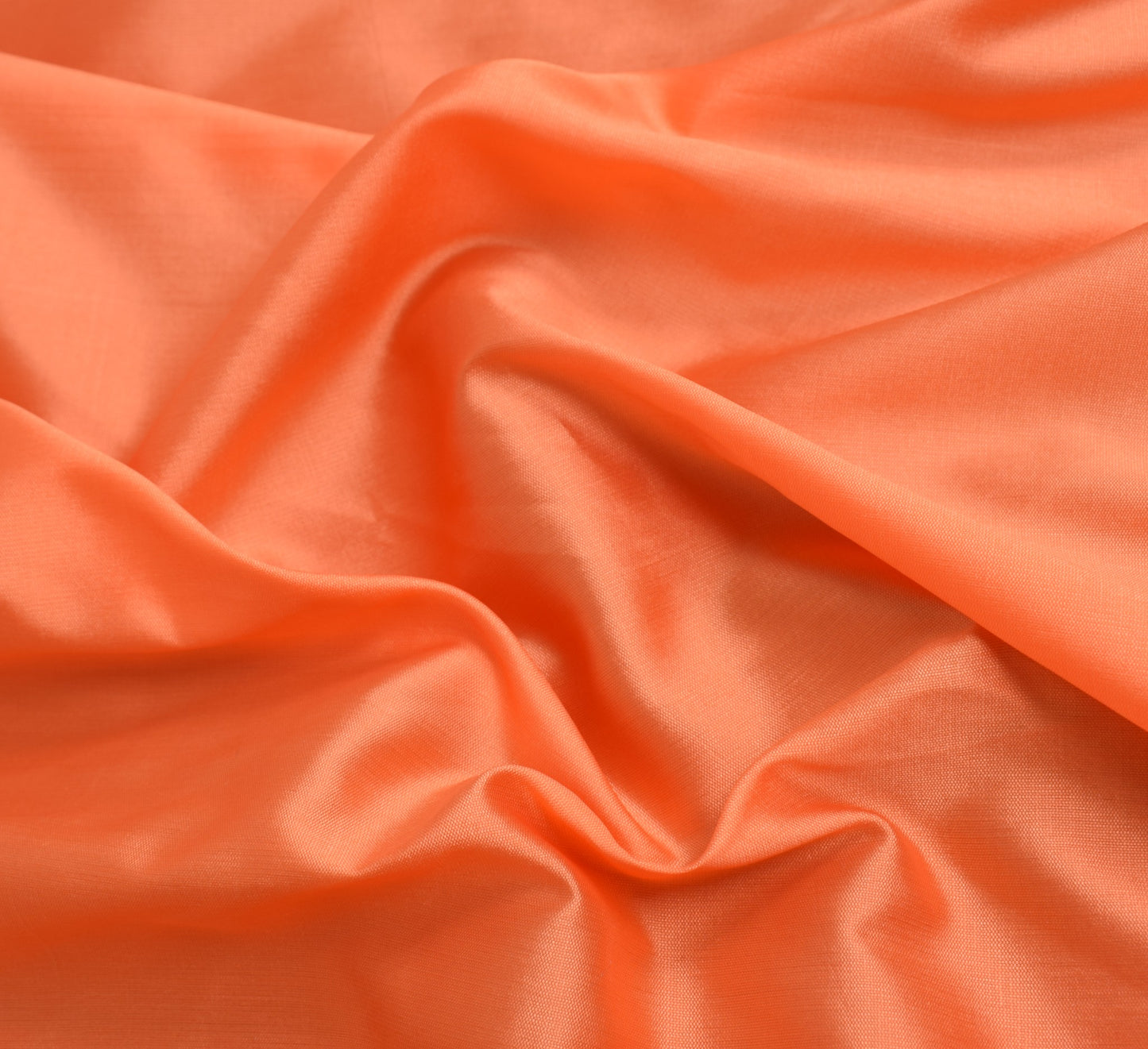 Banarasi Art Silk Saree Blouse Fabric Peach Leaves Gold Zari Weaving Indian Sari