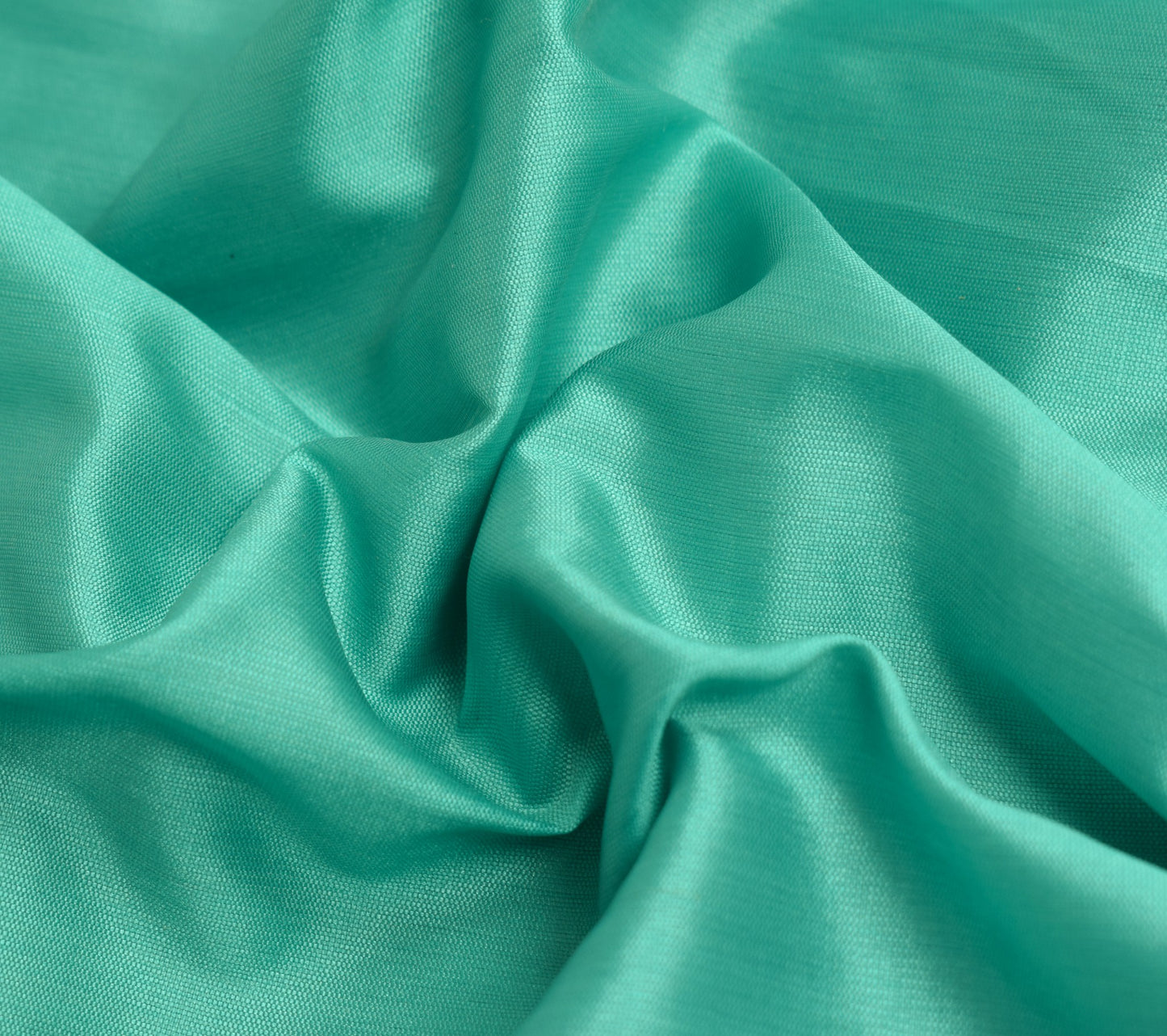 Banarasi Art Silk Saree with Blouse Fabric Aqua Green Leaves Gold Zari Weaving