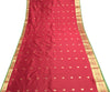 Maroon Banarasi Sari Art Silk Zari Woven Leaf Motifs Saree with Blouse Fabric