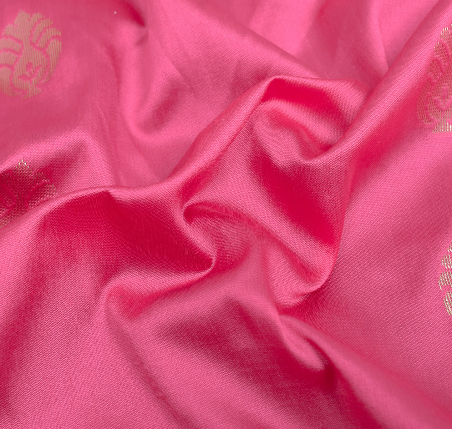 Dark Blue Banarasi Sari Art Silk Zari Woven Floral Border Saree Blouse Fabric